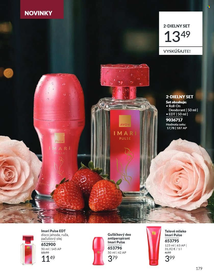 Leták Avon - 1.8.2026 - 31.8.2026. Strana 179
