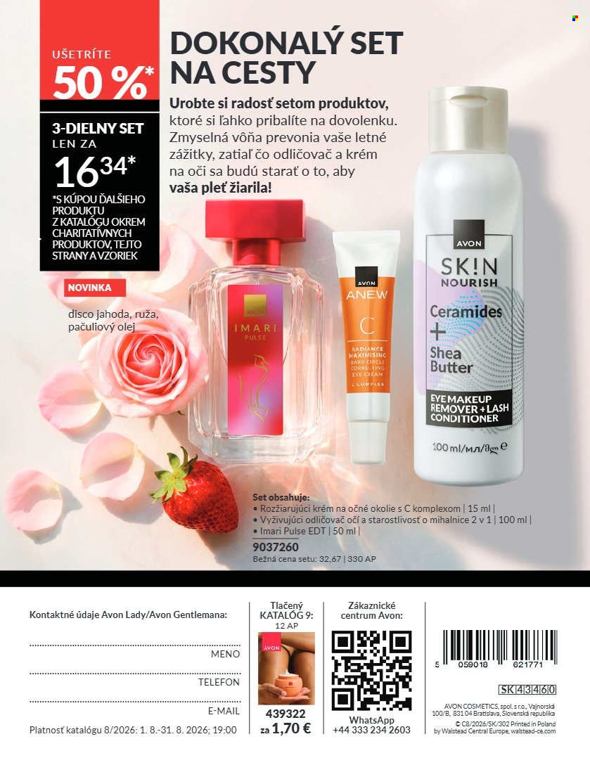 Leták Avon - 1.8.2026 - 31.8.2026. Strana 180