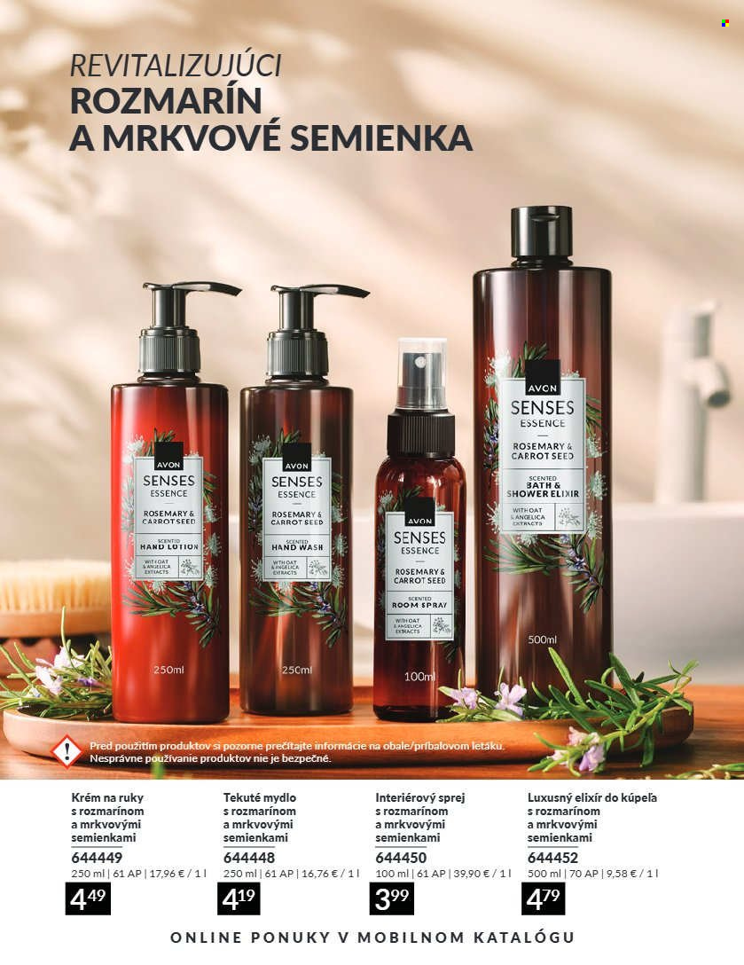 Leták Avon - 1.8.2026 - 31.8.2026. Strana 16