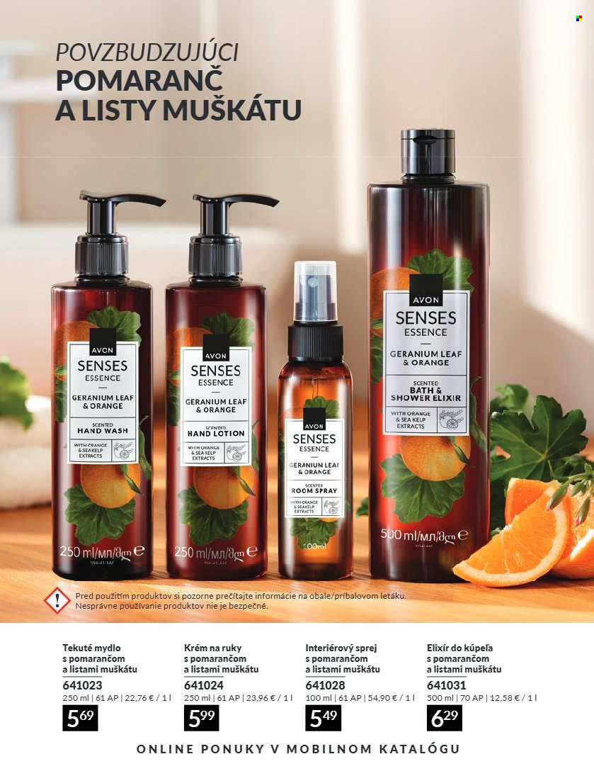 Leták Avon - 1.8.2026 - 31.8.2026. Strana 17