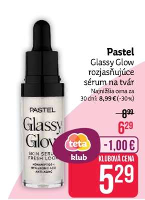 Pastel Glassy Glow rozjasňujúce sérum na tvár