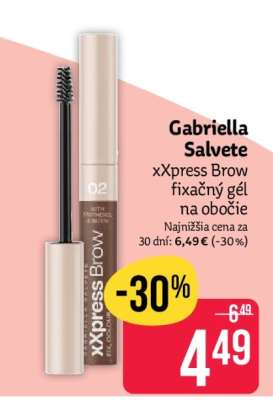 Gabriella Salvete xXpress Brow fixačný gél na obočie