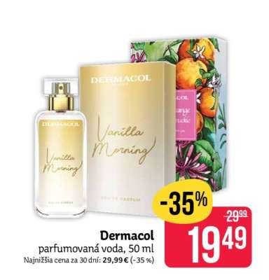 Dermacol parfumovaná voda, 50 ml