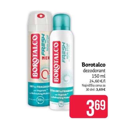 Borotalco dezodorant 150 ml