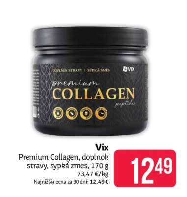 Vix Premium Collagen, doplnok stravy, sypká zmes, 170 g