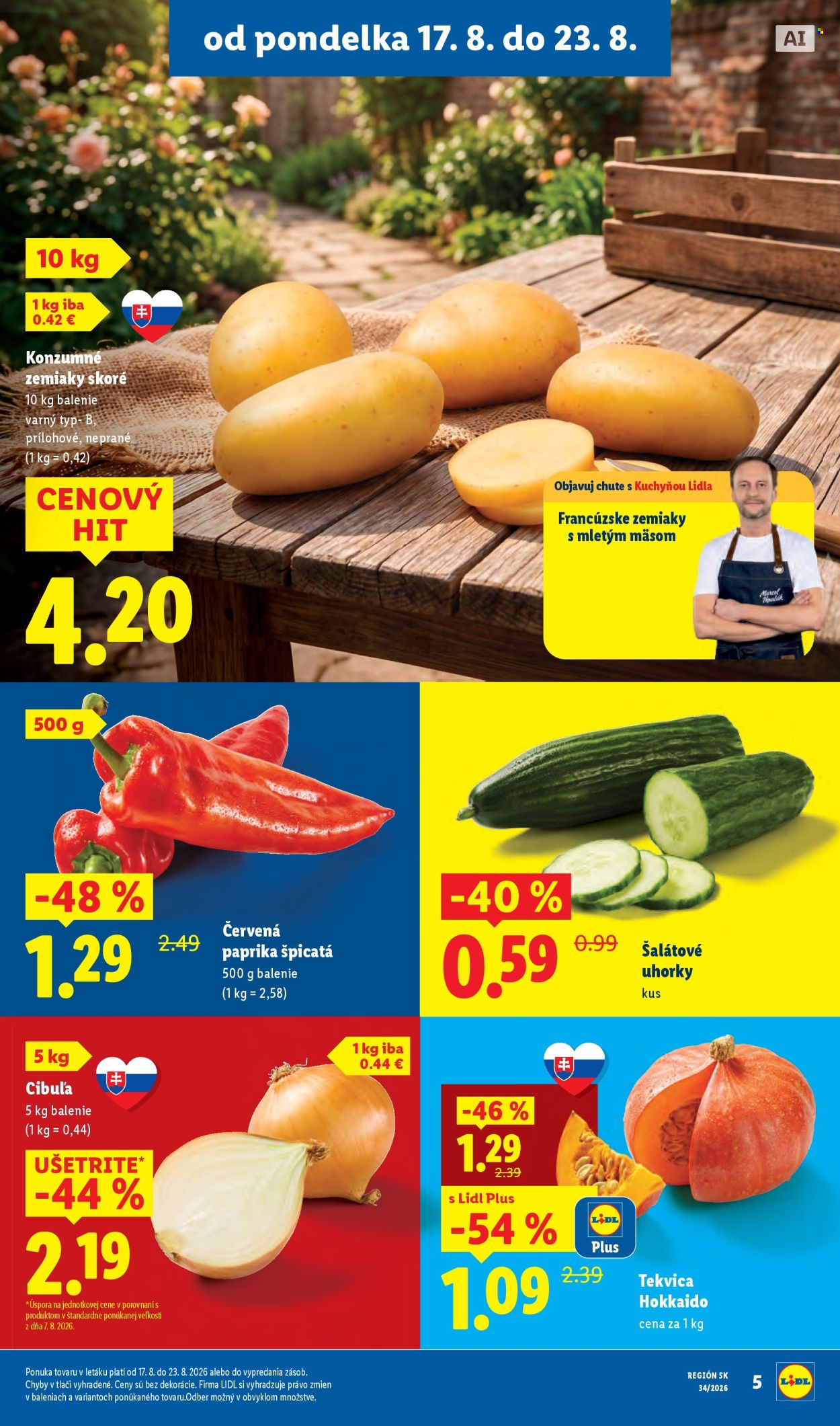 Leták Lidl - 17.8.2026 - 23.8.2026. Strana 9