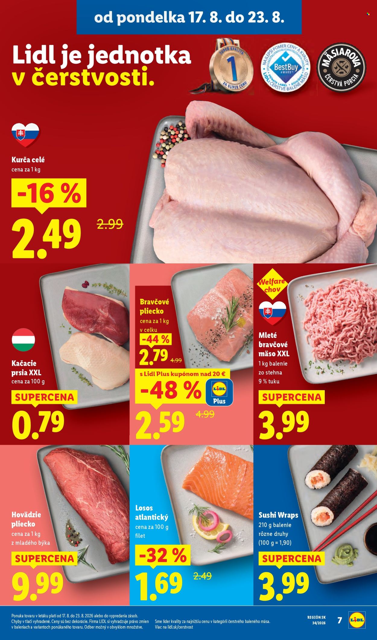 Leták Lidl - 17.8.2026 - 23.8.2026. Strana 11