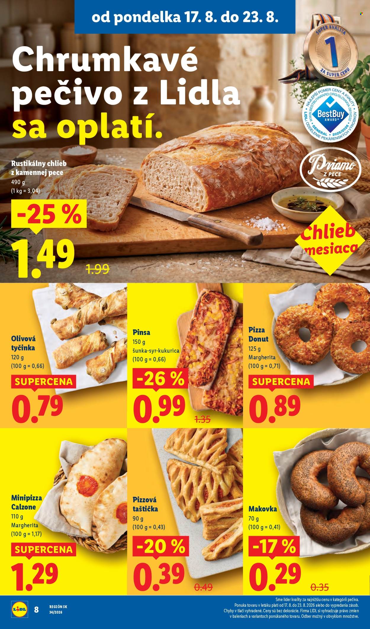 Leták Lidl - 17.8.2026 - 23.8.2026. Strana 12