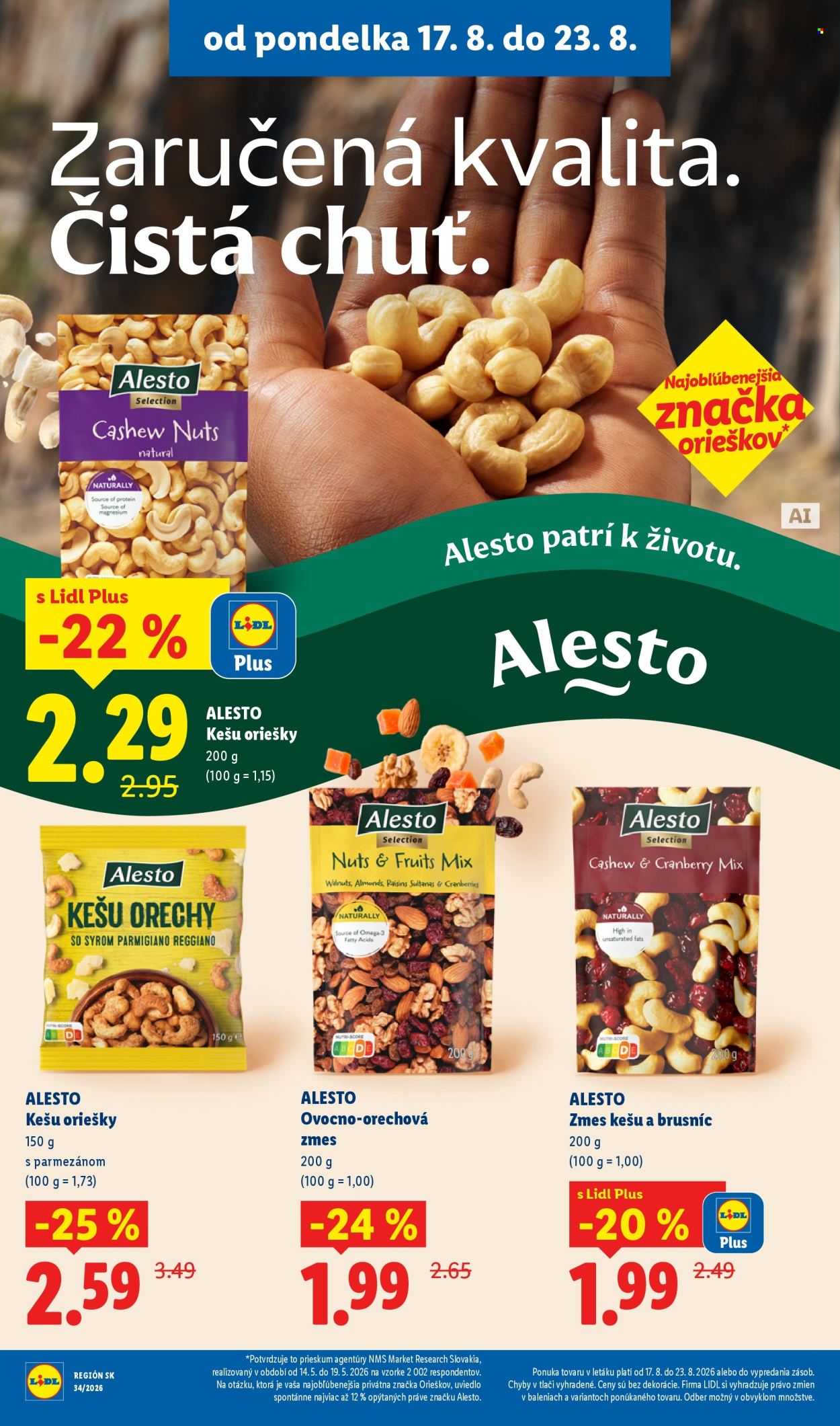 Leták Lidl - 17.8.2026 - 23.8.2026. Strana 38