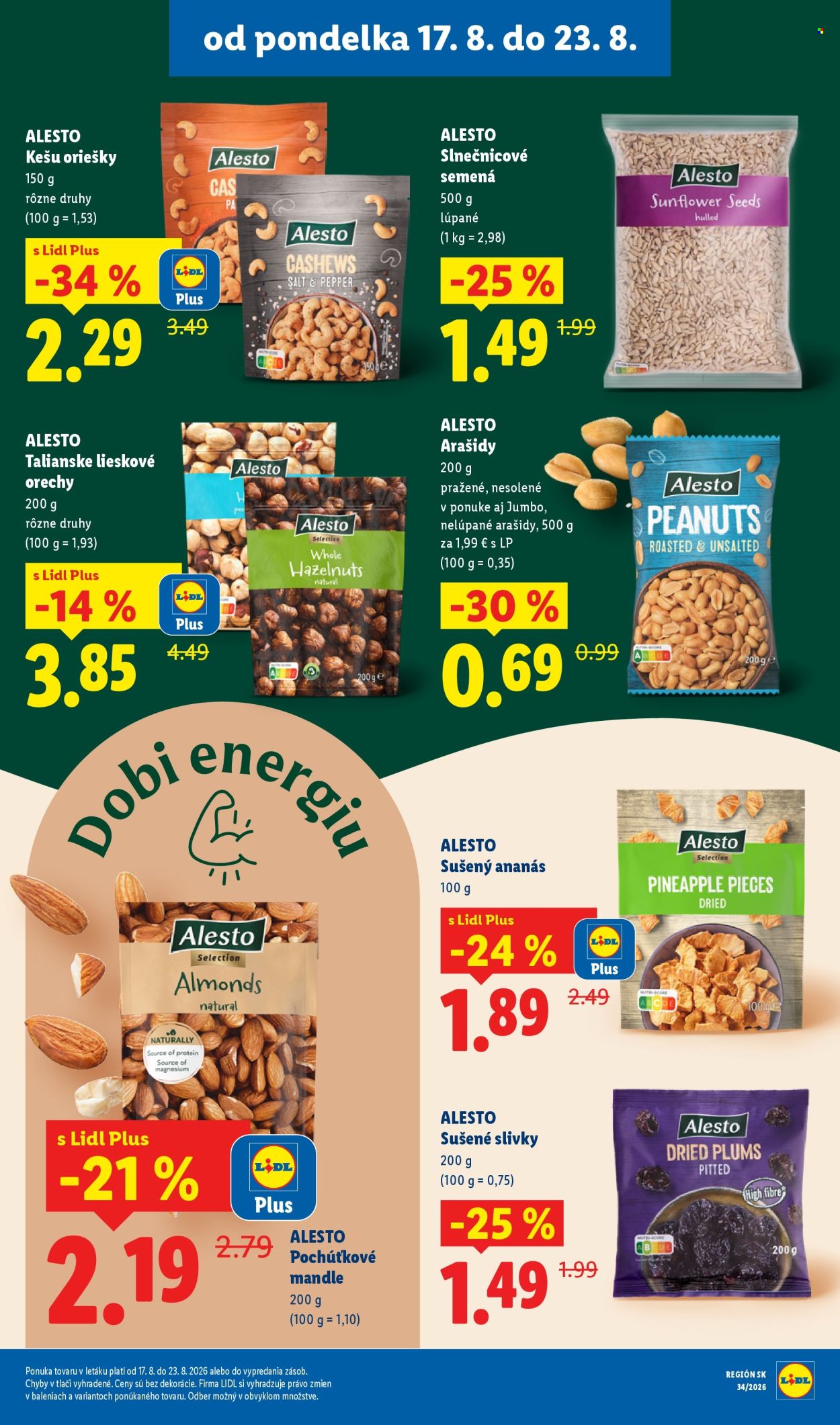 Leták Lidl - 17.8.2026 - 23.8.2026. Strana 39