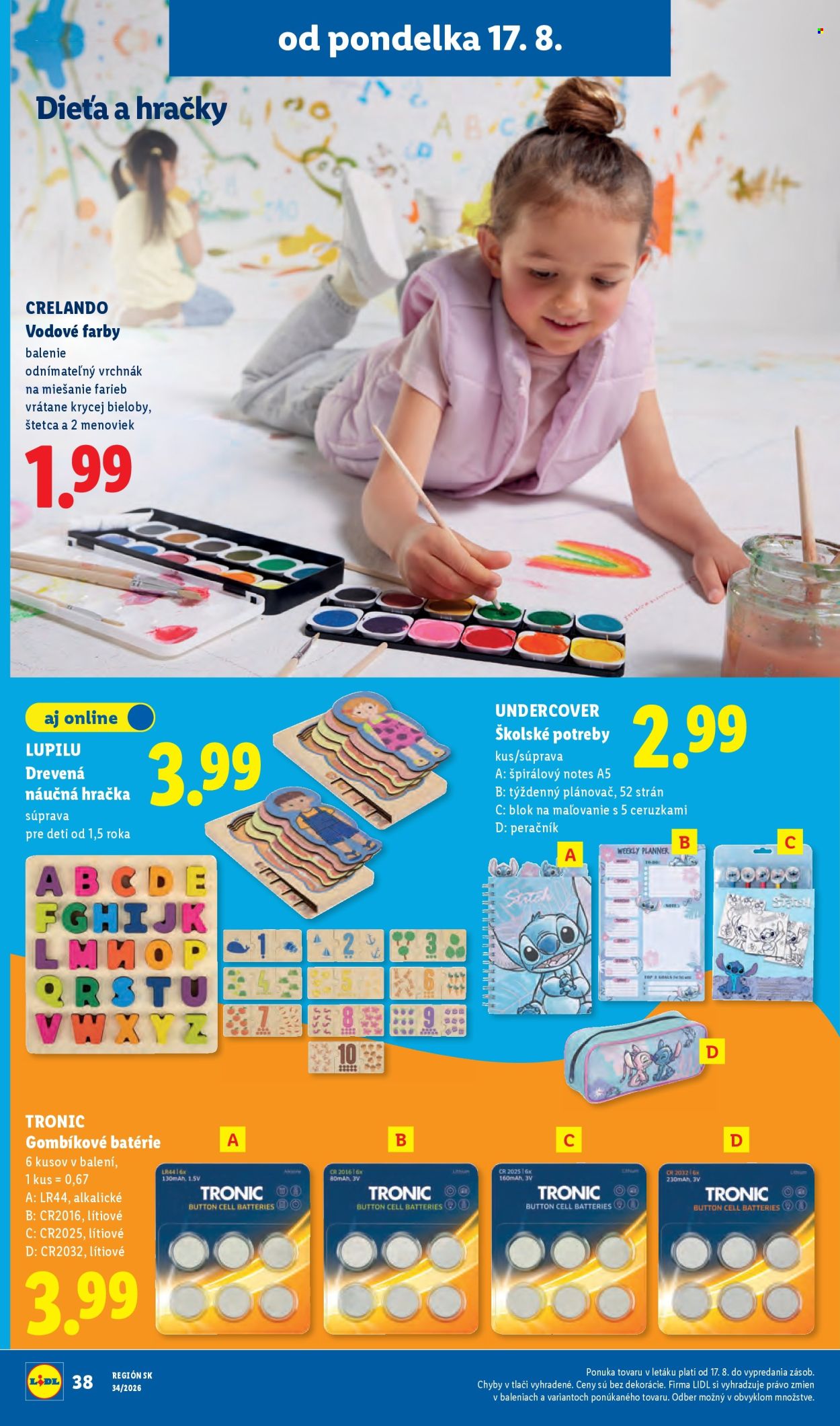 Leták Lidl - 17.8.2026 - 23.8.2026. Strana 54