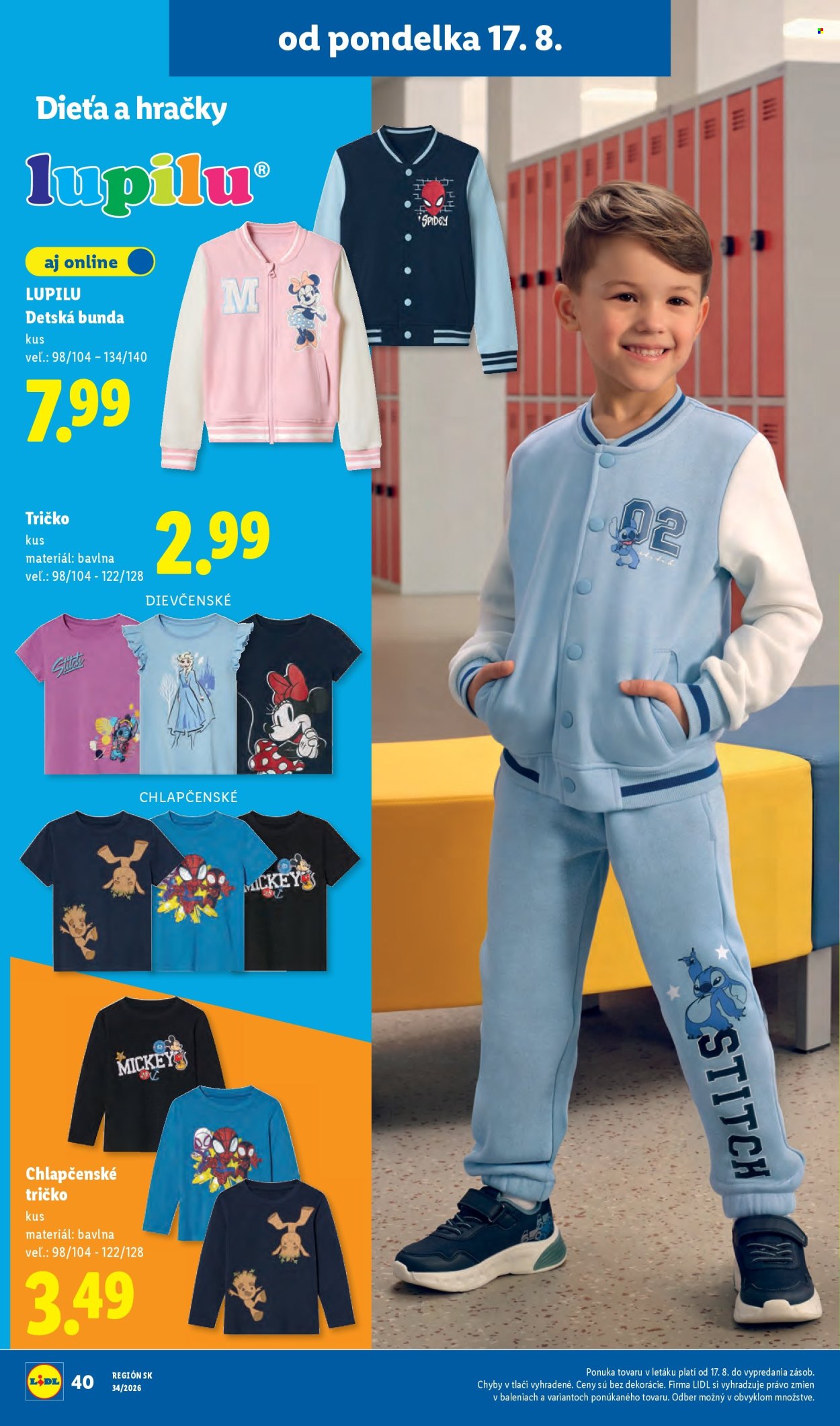 Leták Lidl - 17.8.2026 - 23.8.2026. Strana 58