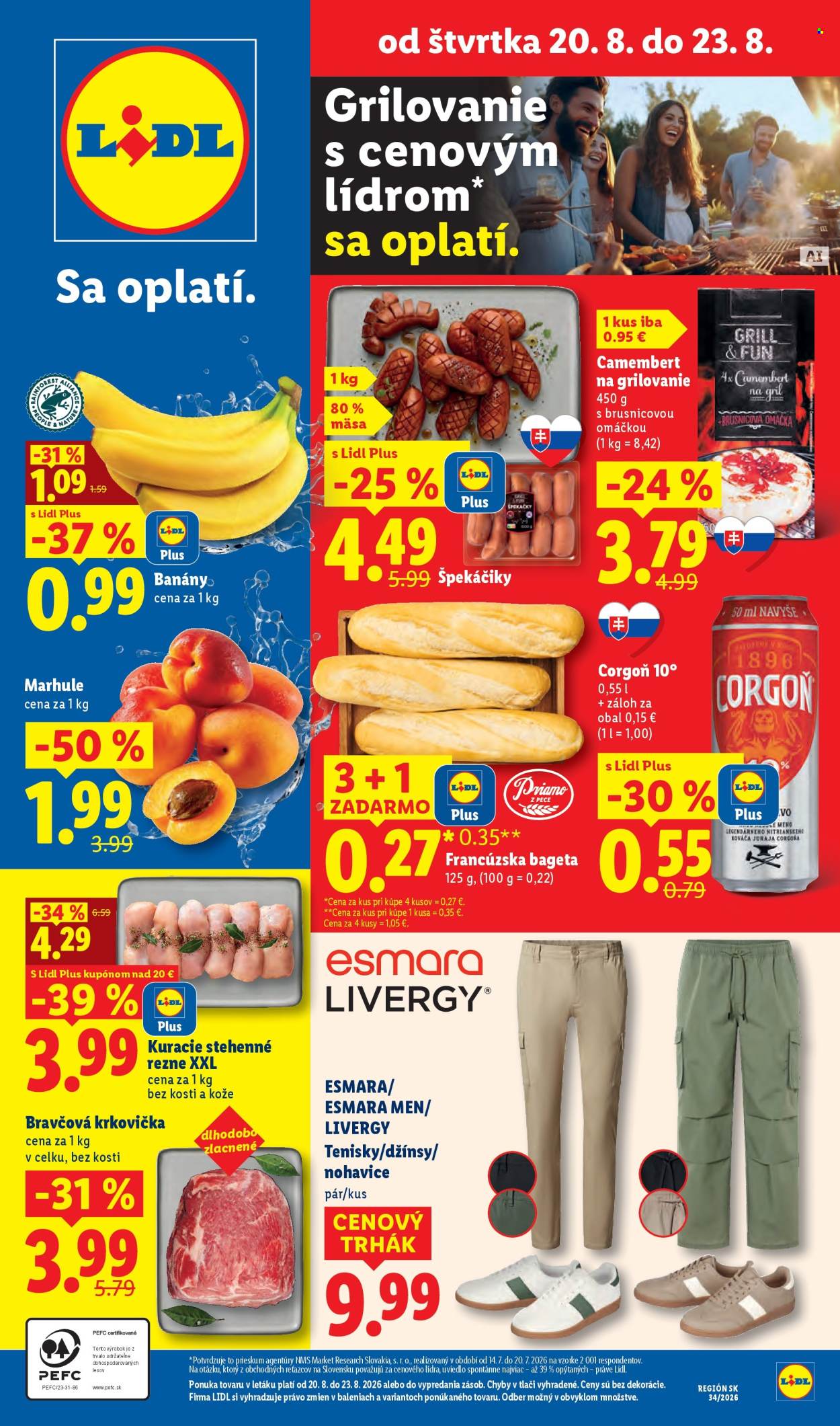 Leták Lidl - 17.8.2026 - 23.8.2026. Strana 63