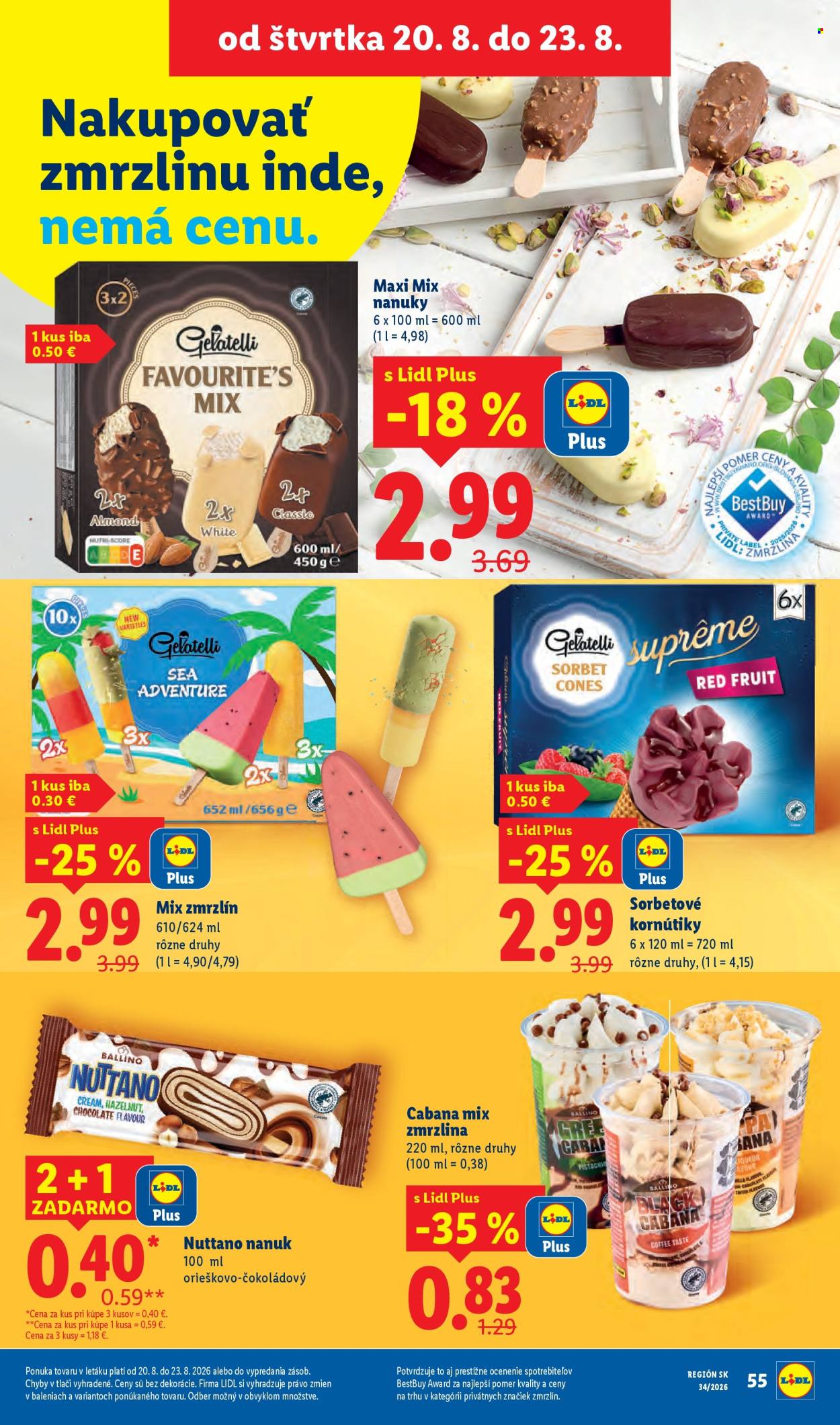 Leták Lidl - 17.8.2026 - 23.8.2026. Strana 69