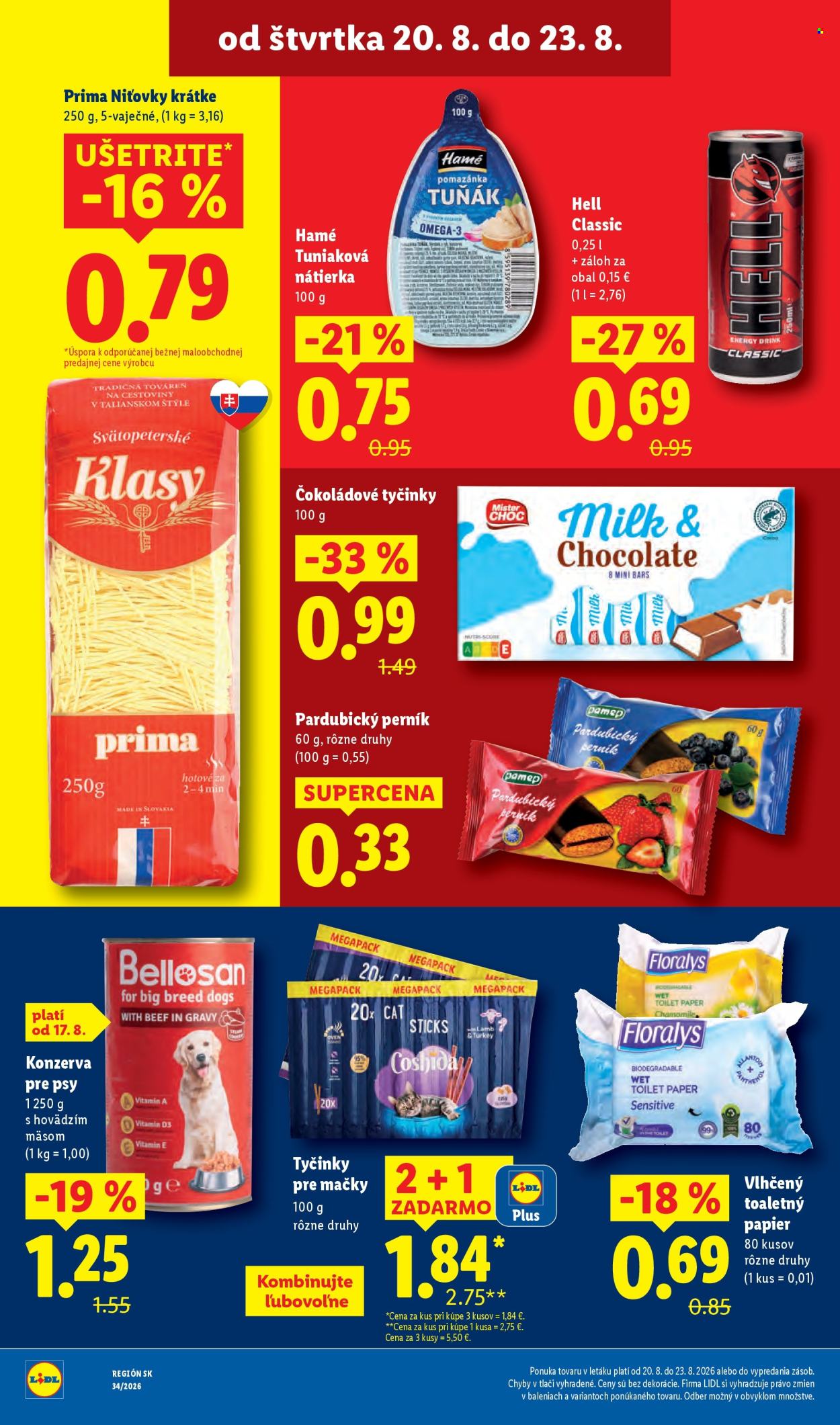 Leták Lidl - 17.8.2026 - 23.8.2026. Strana 78