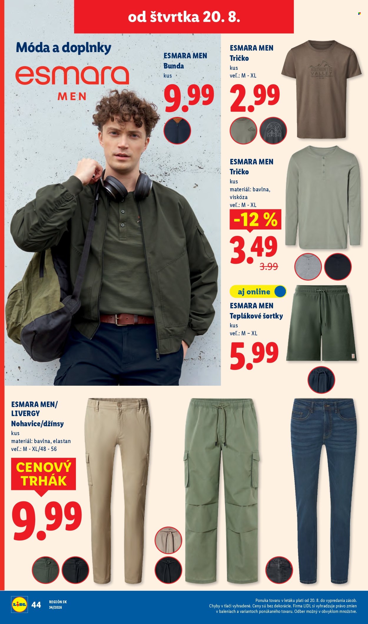 Leták Lidl - 17.8.2026 - 23.8.2026. Strana 84