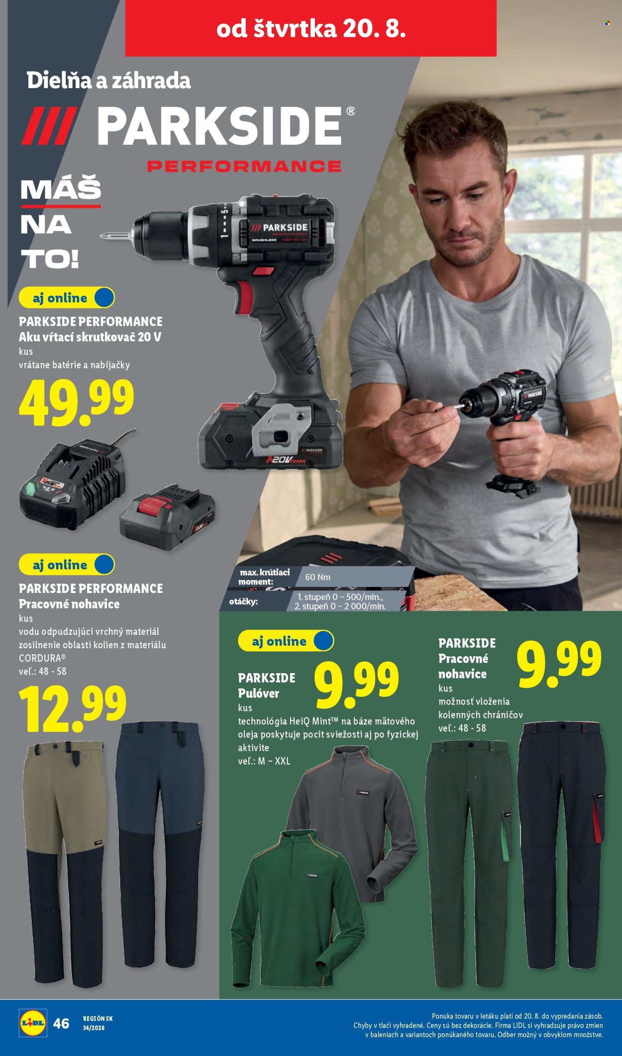 Leták Lidl - 17.8.2026 - 23.8.2026. Strana 86
