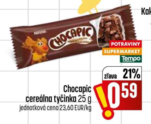 Chocapic cereálna tyčinka 25 g