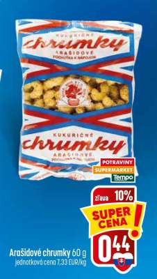 Arašidové chrumky 60 g