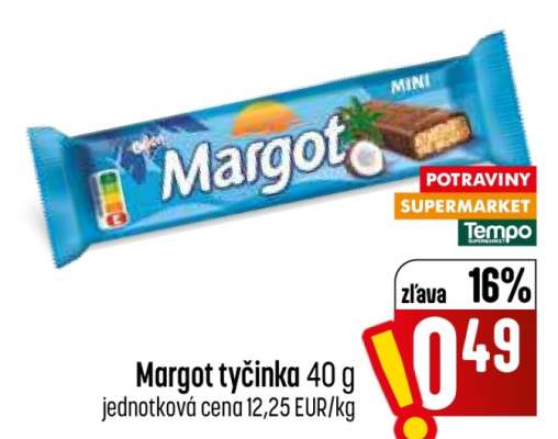 Margot tyčinka 40 g