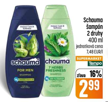 Schauma šampón