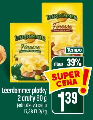 Leerdammer plátky