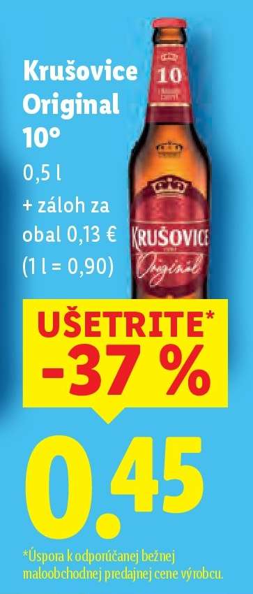 Krušovice Originál 10