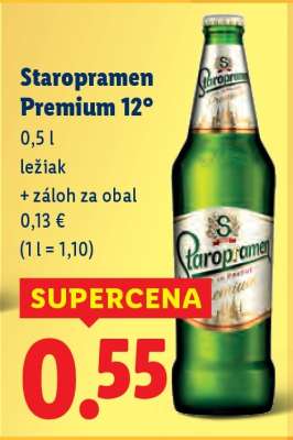Staropramen Premium 12°