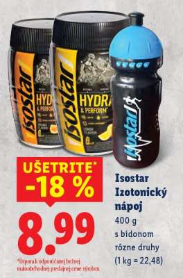 Isostar Izotonický nápoj