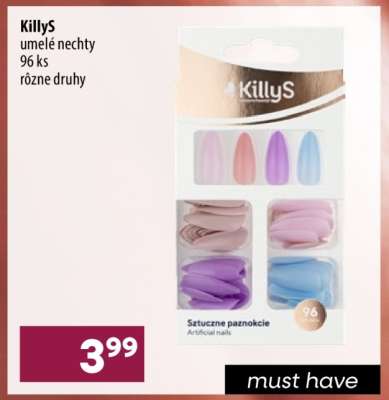 KillyS umelé nechty