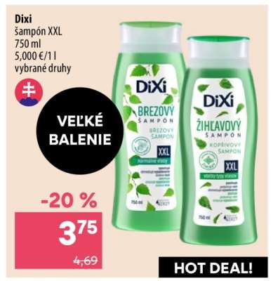 Dixi Šampón XXL