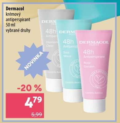Dermacol krémový antiperspirant