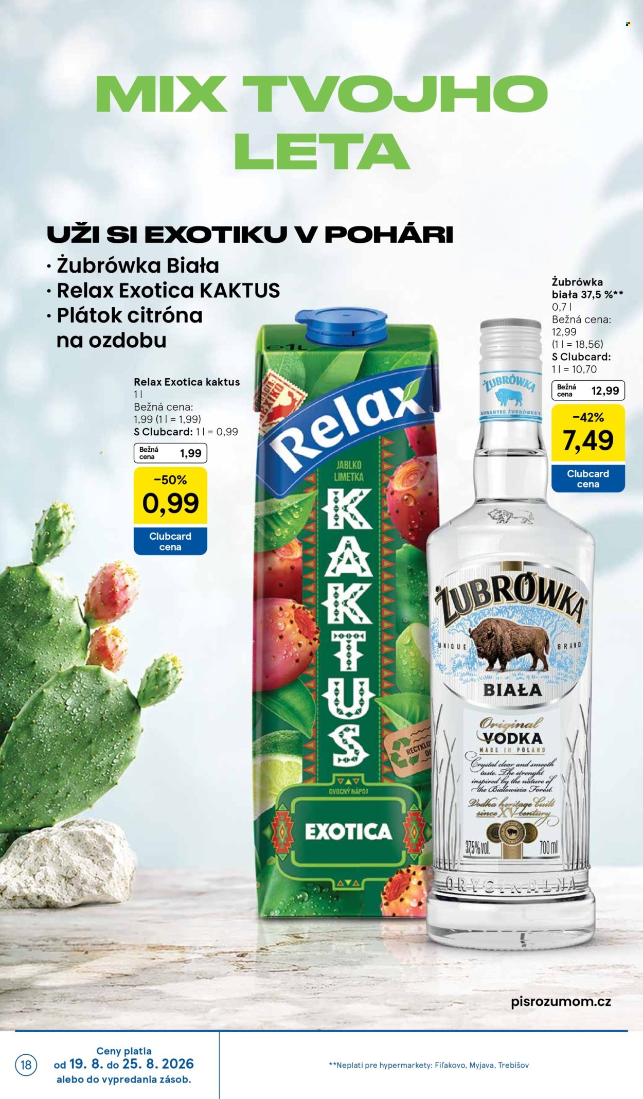 Leták TESCO - 19.8.2026 - 25.8.2026. Strana 18