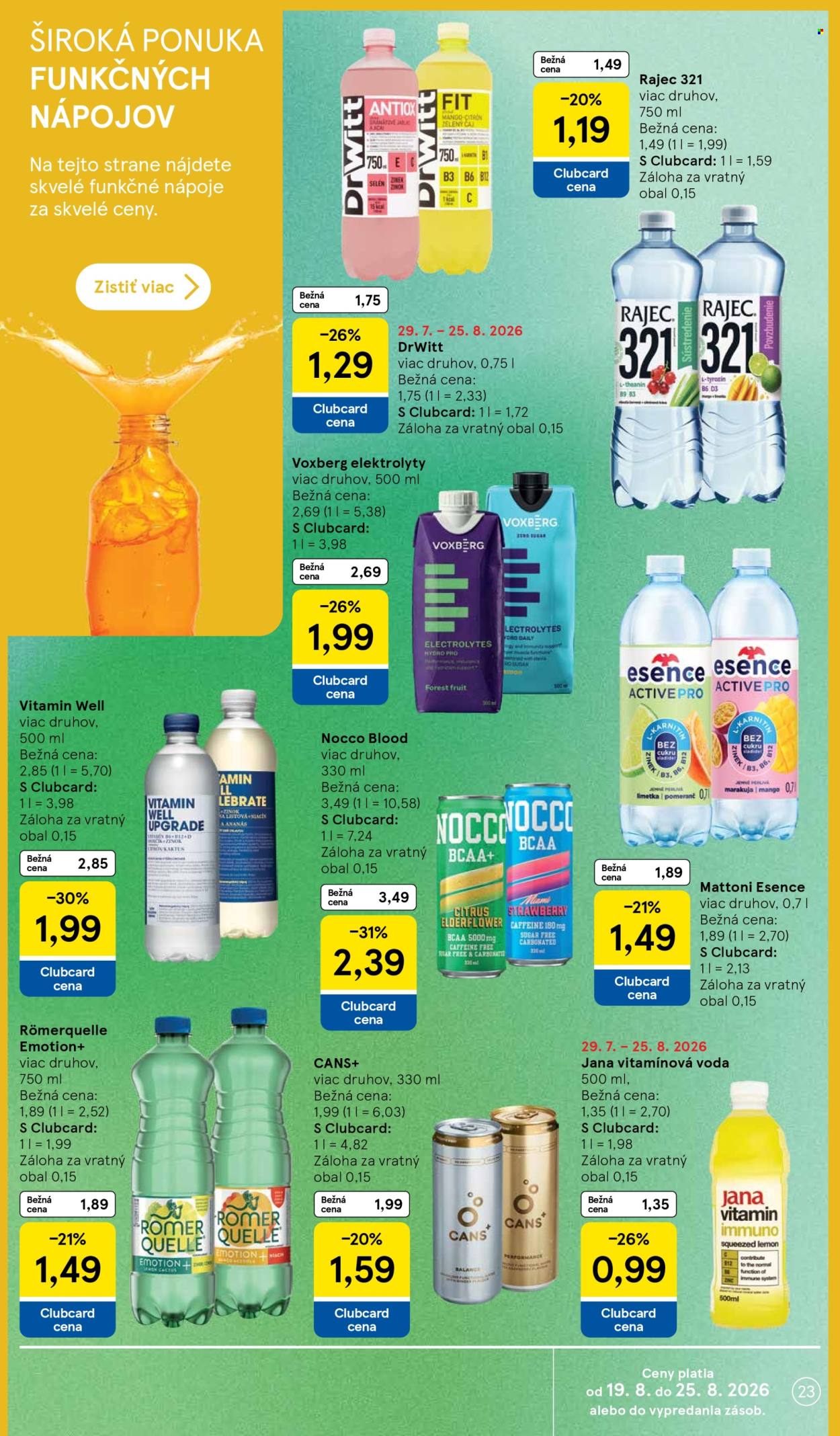 Leták TESCO - 19.8.2026 - 25.8.2026. Strana 23