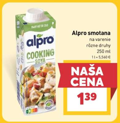 Alpro smotana