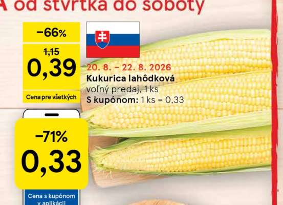 Kukurica lahôdková