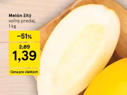 Melon žltý