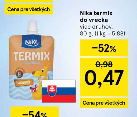 NIKA TERMIX DO VRECKA