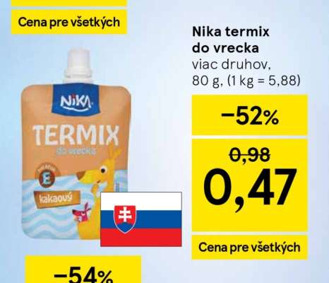 NIKA TERMIX DO VRECKA
