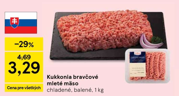 Kukkonia bravčové mleté mäso