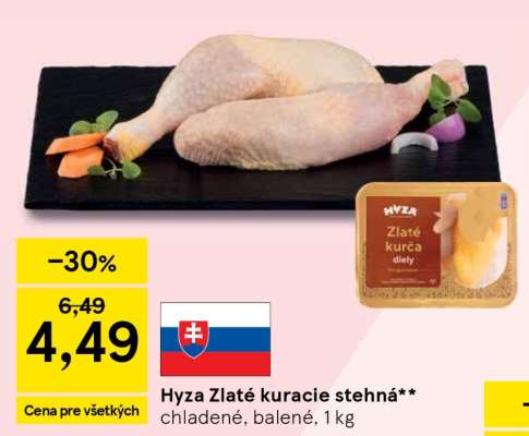 HYZA Zlaté kuracie stehná