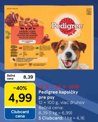PEDIGREE Kapsičky pre psy