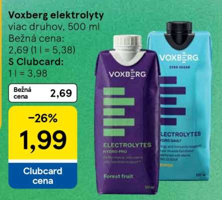 Voxberg elektrolyty
