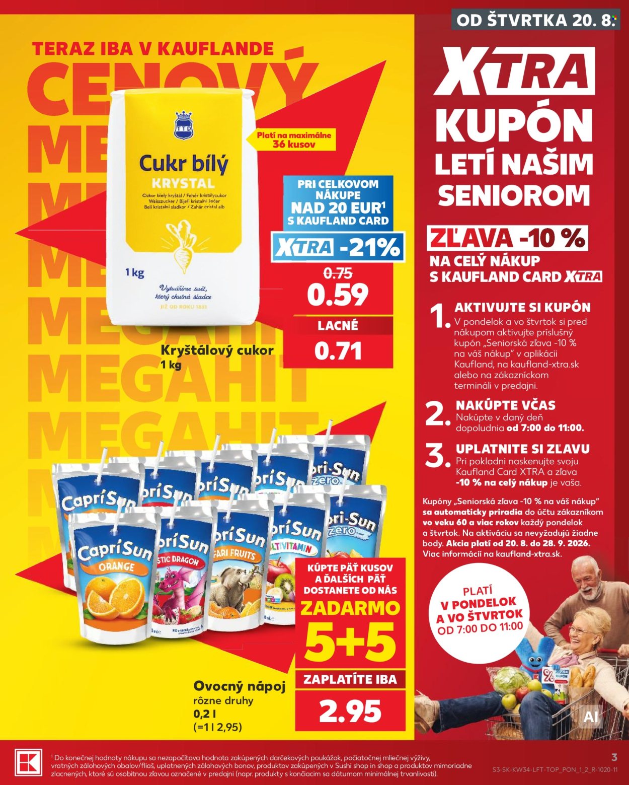 Leták Kaufland - 20.8.2026 - 26.8.2026. Strana 3