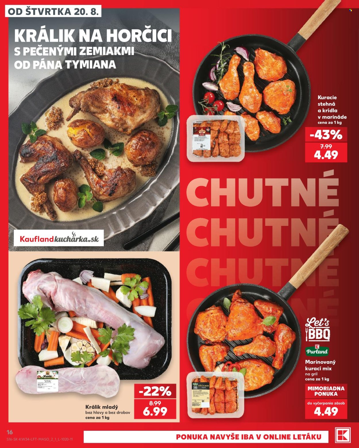 Leták Kaufland - 20.8.2026 - 26.8.2026. Strana 16