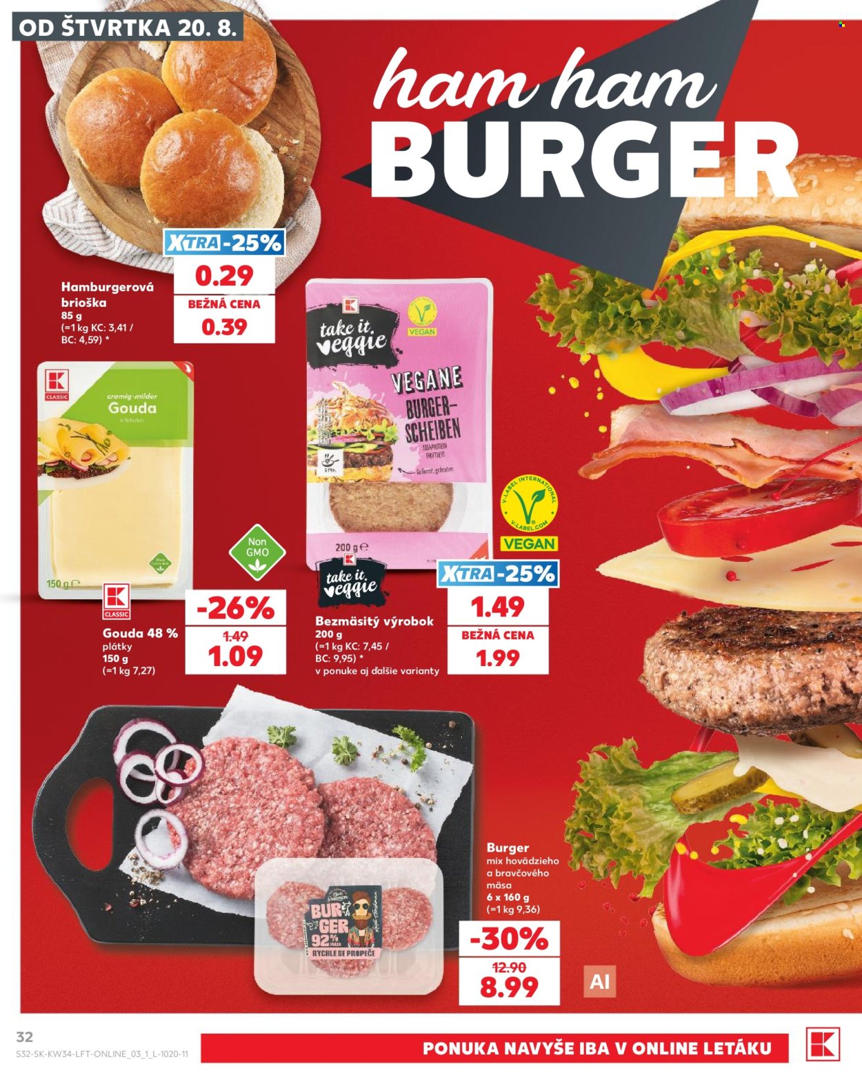 Leták Kaufland - 20.8.2026 - 26.8.2026. Strana 32