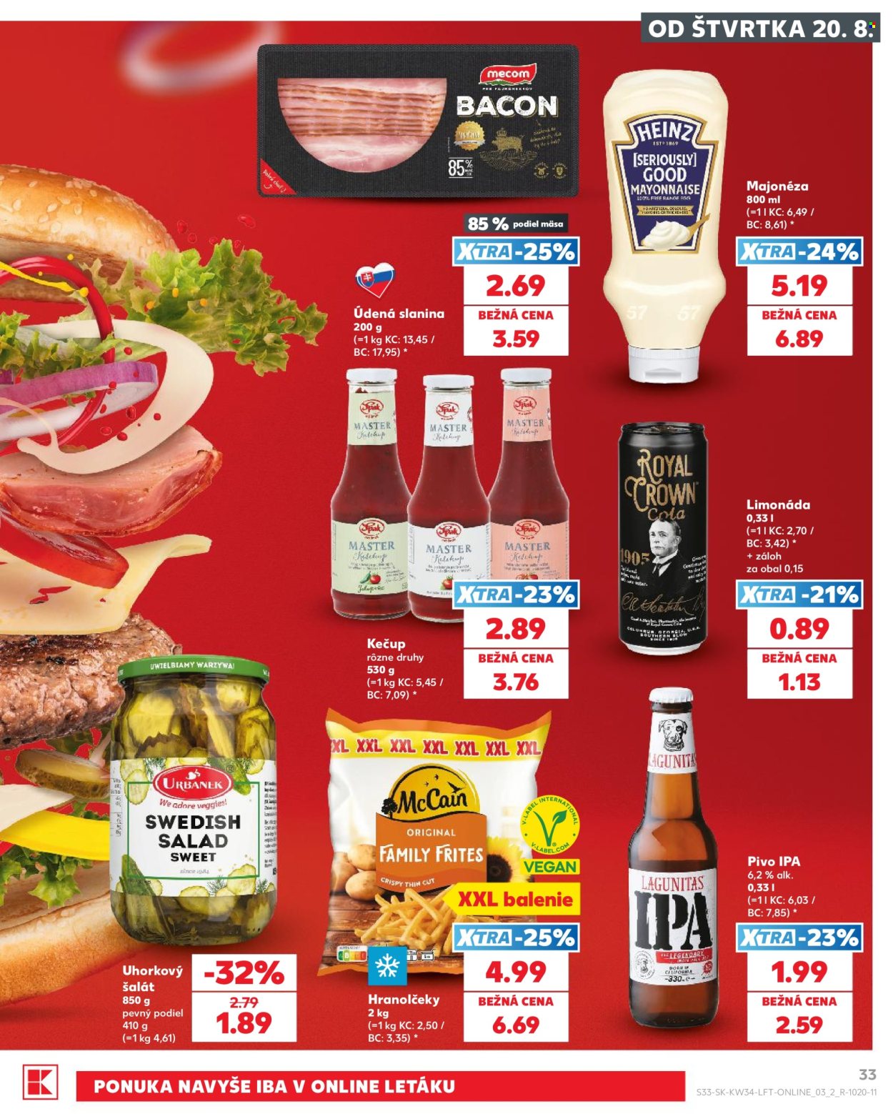 Leták Kaufland - 20.8.2026 - 26.8.2026. Strana 33