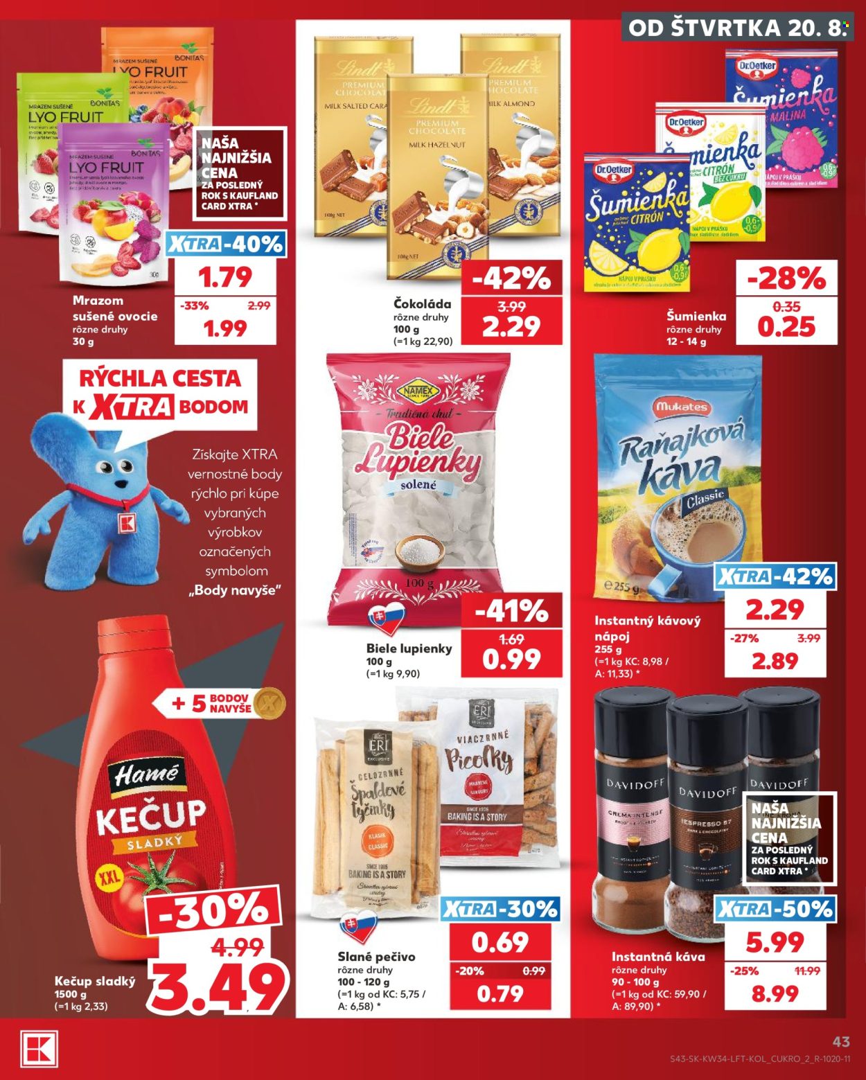 Leták Kaufland - 20.8.2026 - 26.8.2026. Strana 43