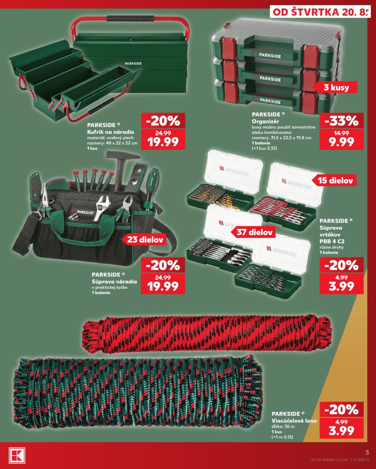 Leták Kaufland - 20.8.2026 - 26.8.2026. Strana 3
