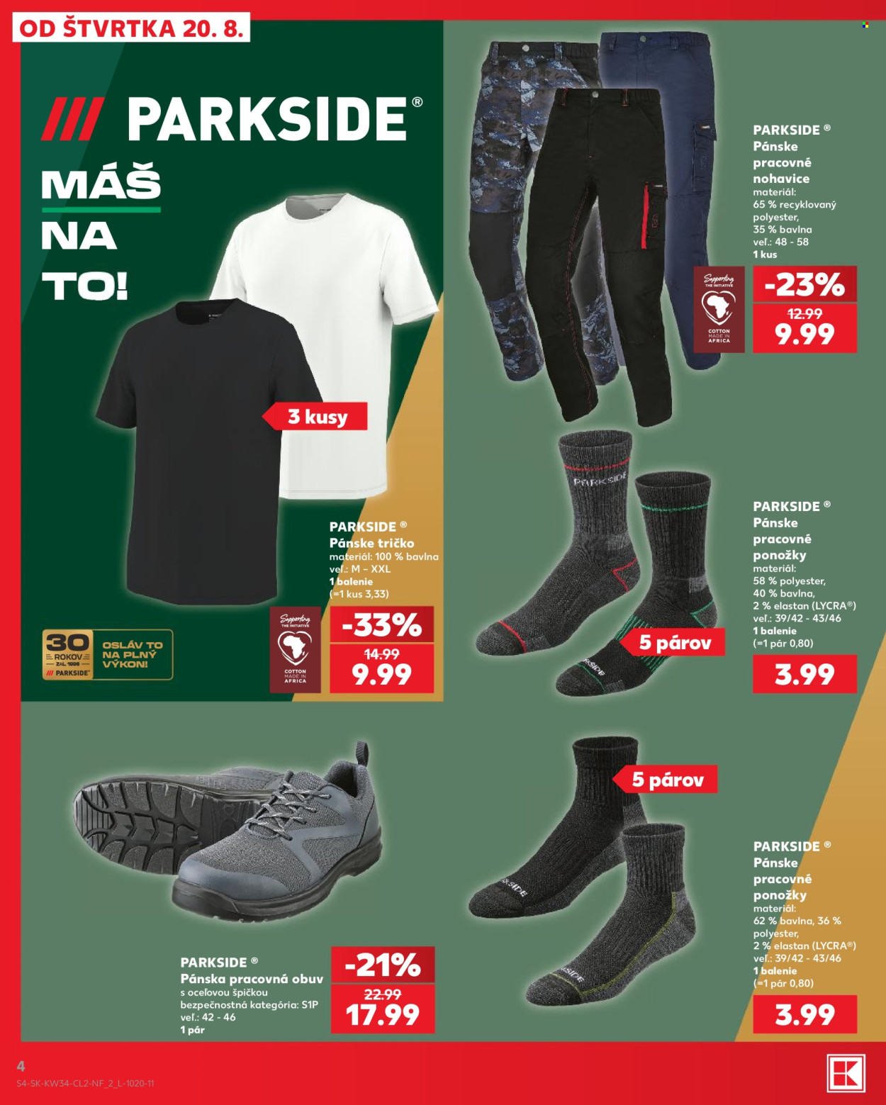 Leták Kaufland - 20.8.2026 - 26.8.2026. Strana 4